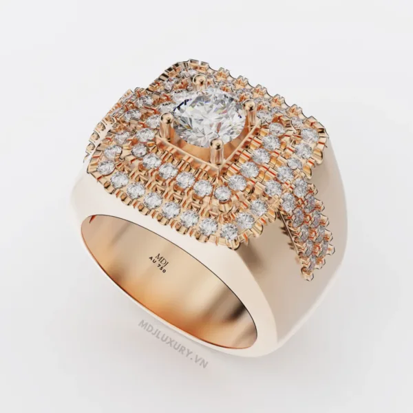 Nhẫn vàng nam đẹp Hà Nội – NN134