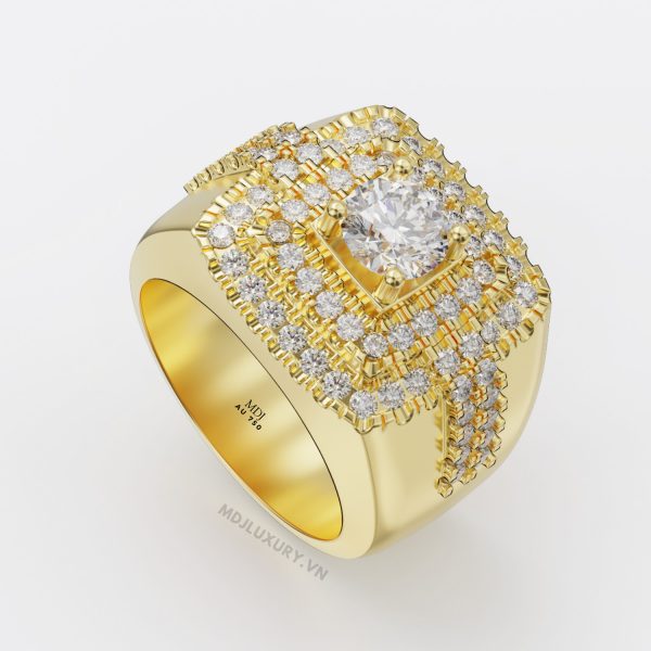 Nhẫn vàng nam đẹp Hà Nội – NN134