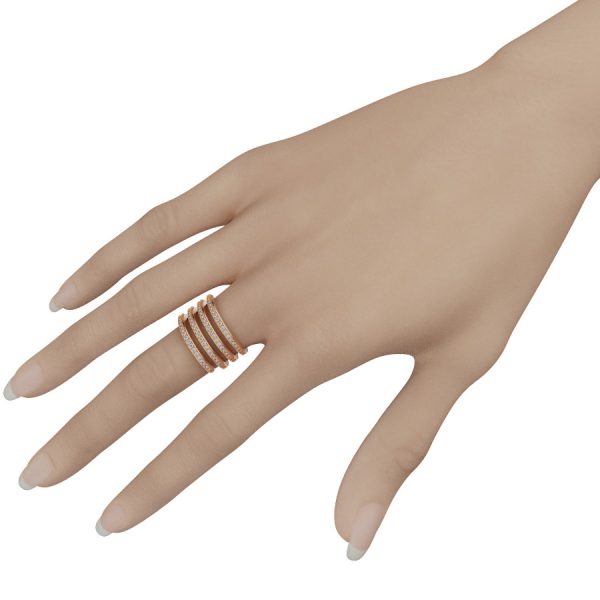 Nhẫn Vàng cầu hôn cao cấp- Nhẫn vàng nữ cao cấp NNU29