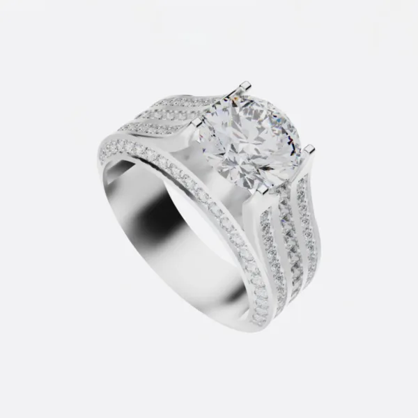 Nhẫn vàng Nữ 18k, 10K, 8K, 14K - Nhẫn vàng NNU32