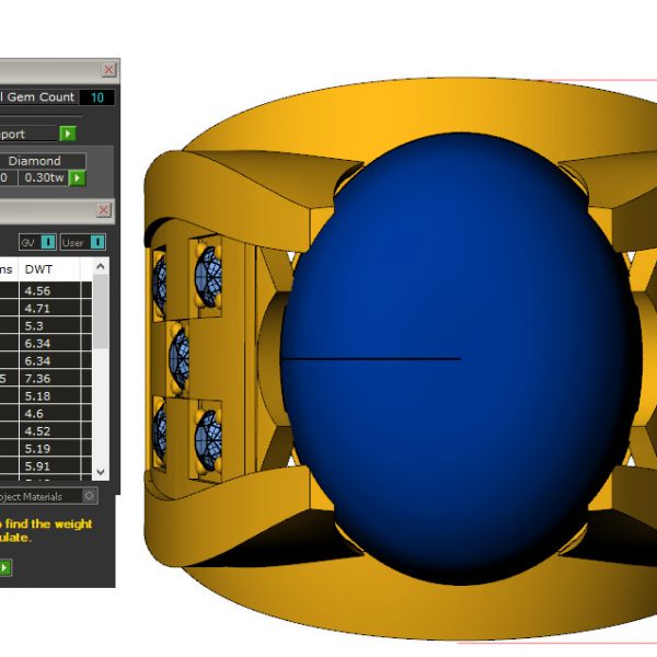 Nhẫn vàng nam đá Sapphire thiên nhiên NN158