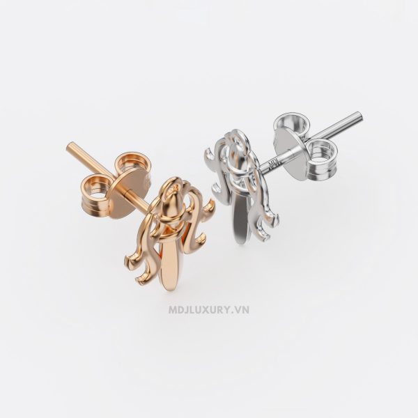 Hoa tai vàng nam MDJ-HT14