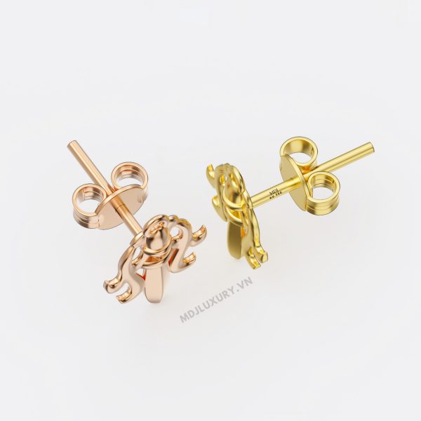 Hoa tai vàng nam MDJ-HT14