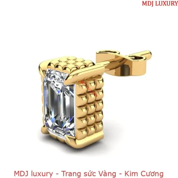 Hoa tai vàng nam MDJ-HT7