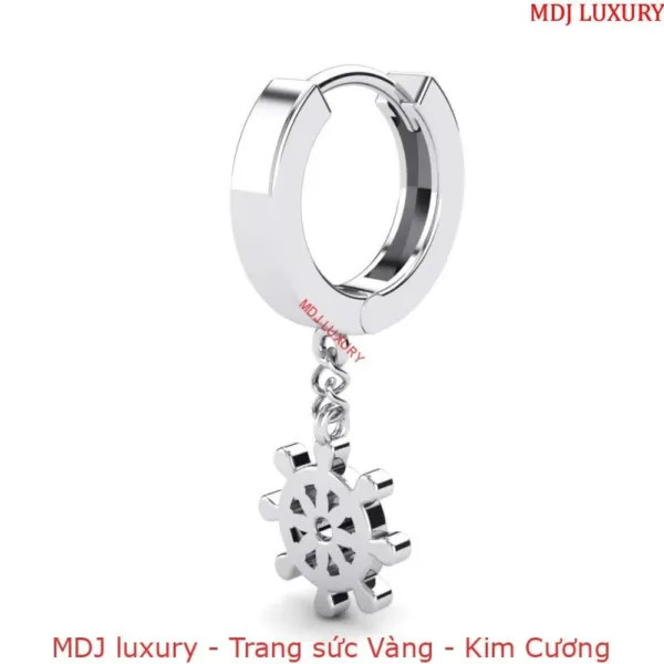 Hoa tai vàng nam MDJ-HT15