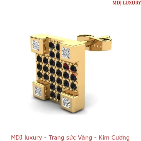 Hoa tai vàng nam MDJHT3