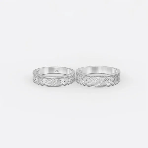 Nhẫn cưới vàng 10K Đẹp NC09
