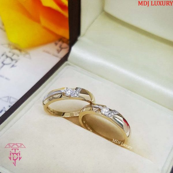 Nhẫn cưới vàng NCK01
