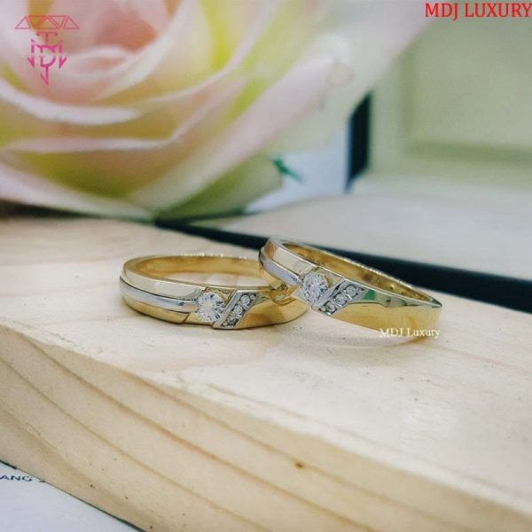 Nhẫn cưới vàng NCK01