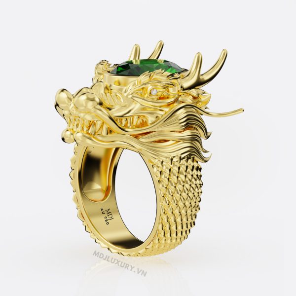 Nhẫn Nam Rồng Vàng – Nhẫn Nam Tuổi Thìn MDJ LUXURY NN 192