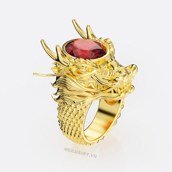 Nhẫn Nam Rồng Vàng – Nhẫn Nam Tuổi Thìn MDJ LUXURY NN 192