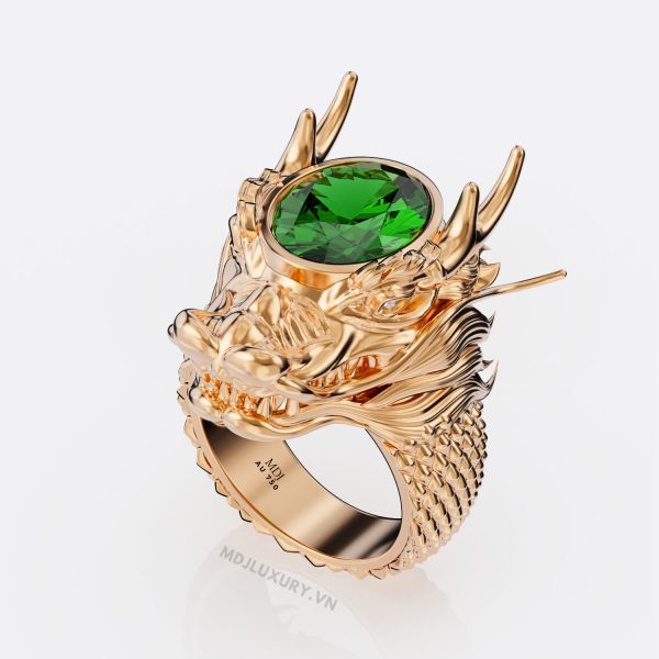 Nhẫn Nam Rồng Vàng – Nhẫn Nam Tuổi Thìn MDJ LUXURY NN 192