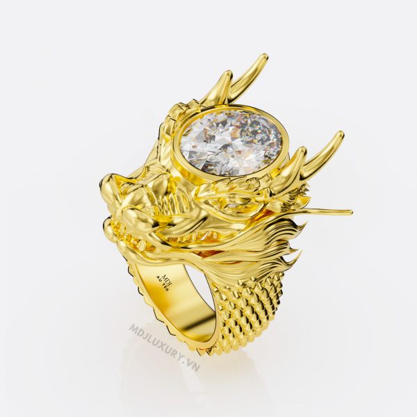 Nhẫn Nam Rồng Vàng – Nhẫn Nam Tuổi Thìn MDJ LUXURY NN 192