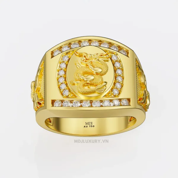 Nhẫn Nam Tuổi Thìn MDJ LUXURY NN 193