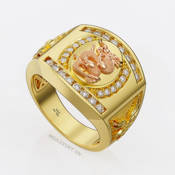 Nhẫn Nam Tuổi Thìn MDJ LUXURY NN 193