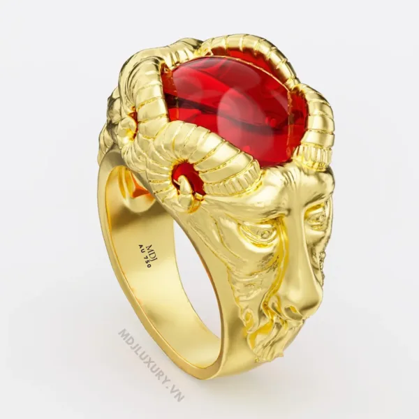 Nhẫn Nam Tuổi Mùi Đẹp – Nhẫn vàng nam tuổi Mùi NN190