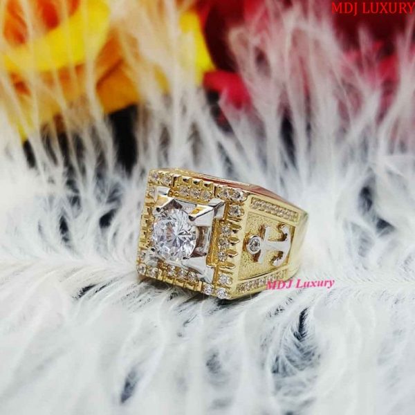 Nhẫn nam vàng tây NNK04