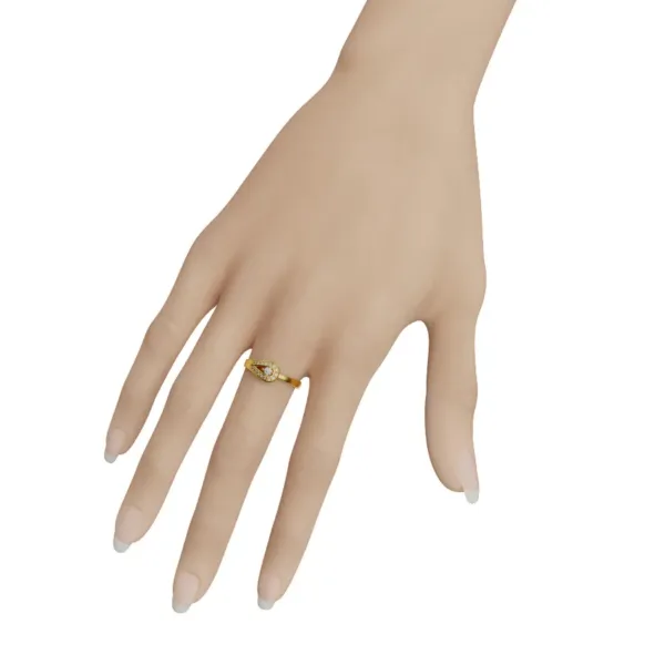 Nhẫn nữ vàng cao cấp NNU43A