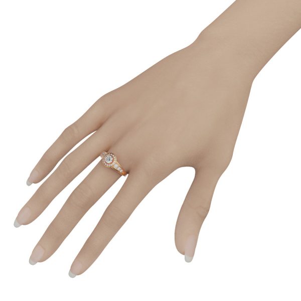 Nhẫn nữ vàng cao cấp nnu38