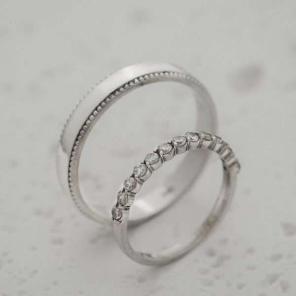 Nhẫn cặp vàng NCK32