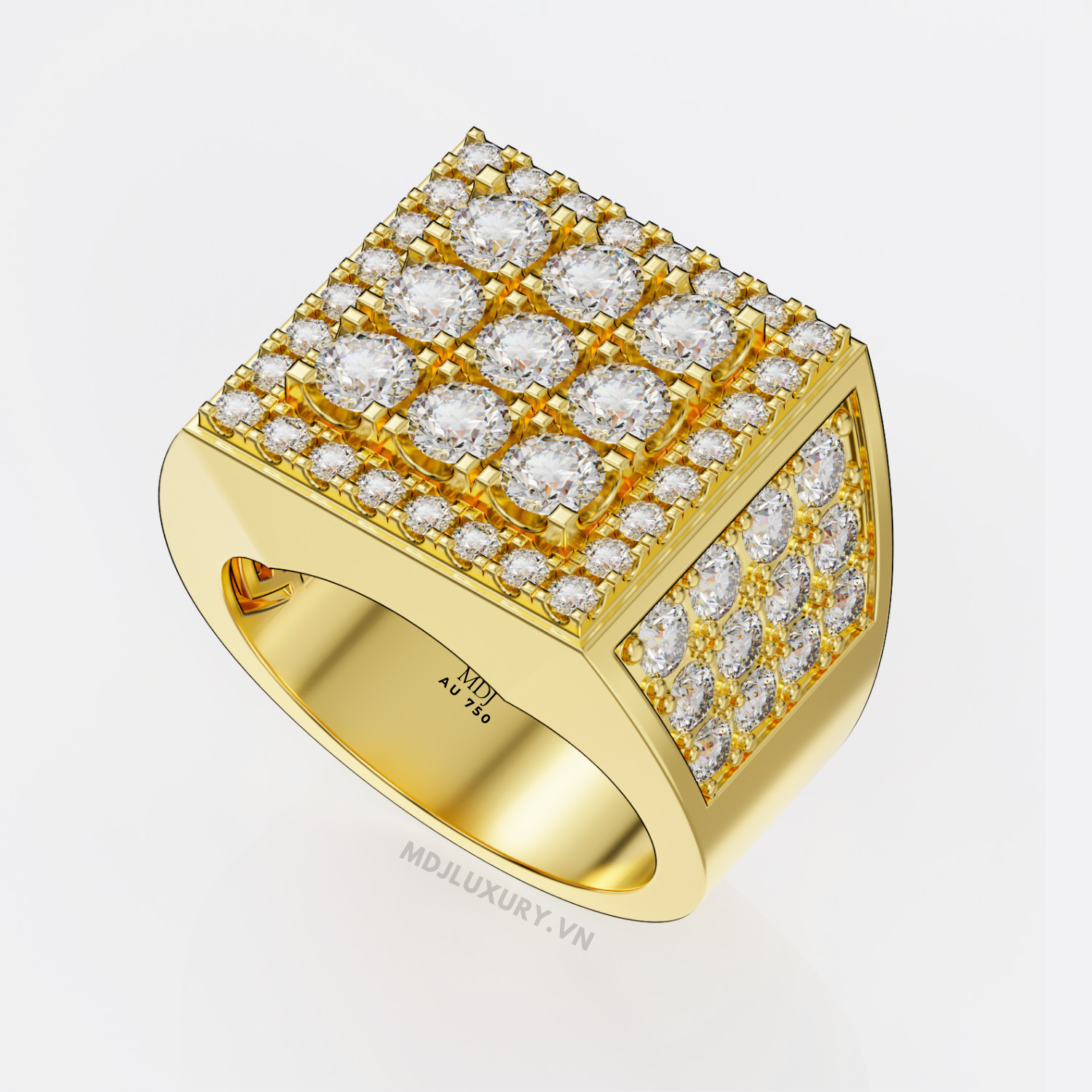 Nhẫn Nam đá đen NN200