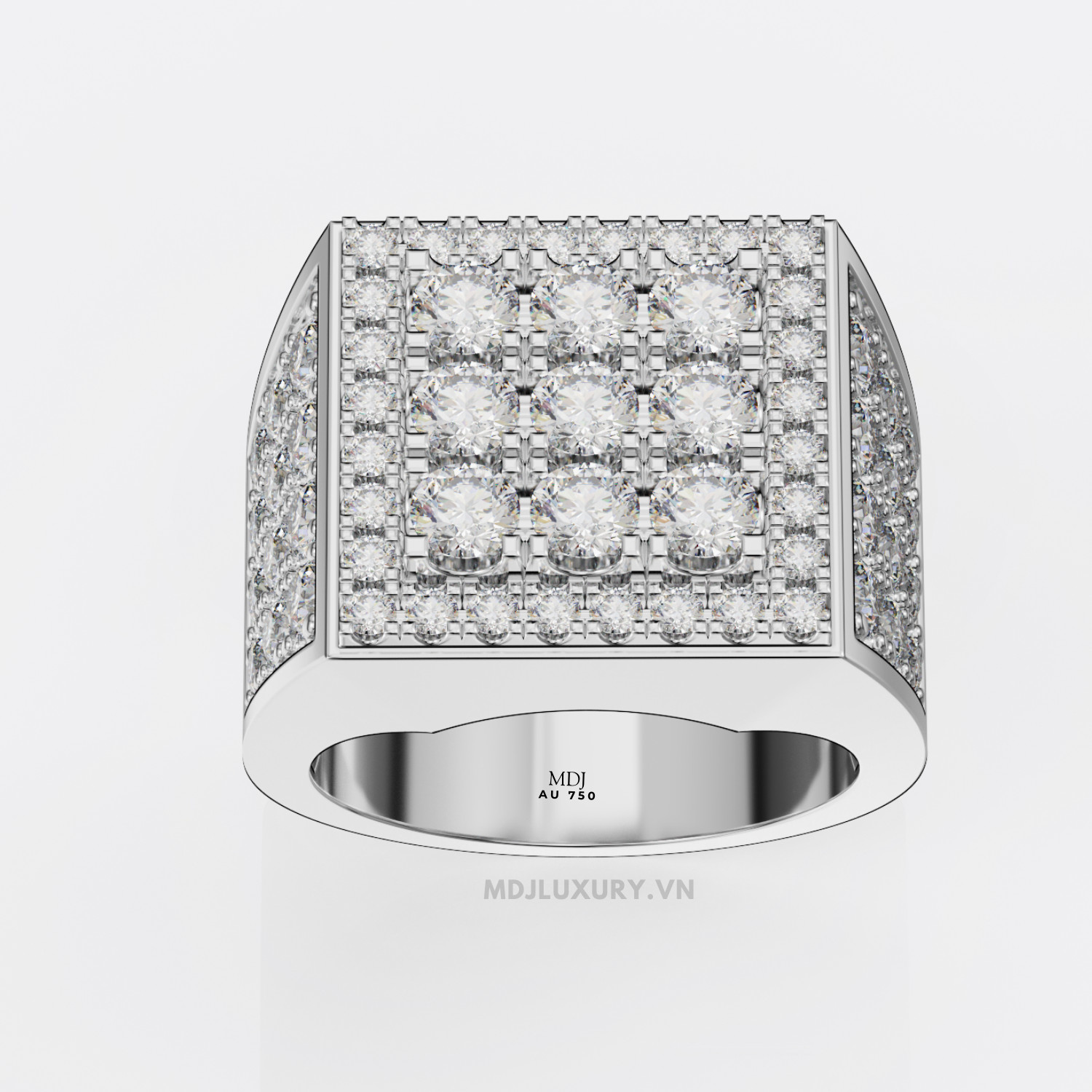 Nhẫn Nam đá đen NN200