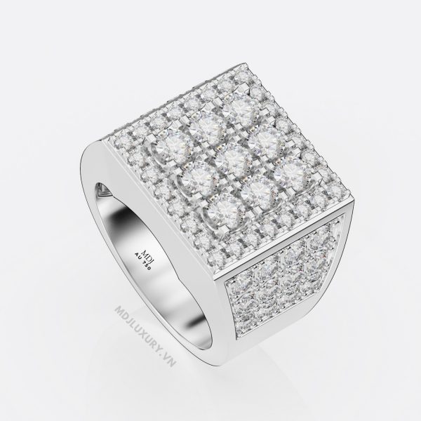 Nhẫn Nam đá đen NN200