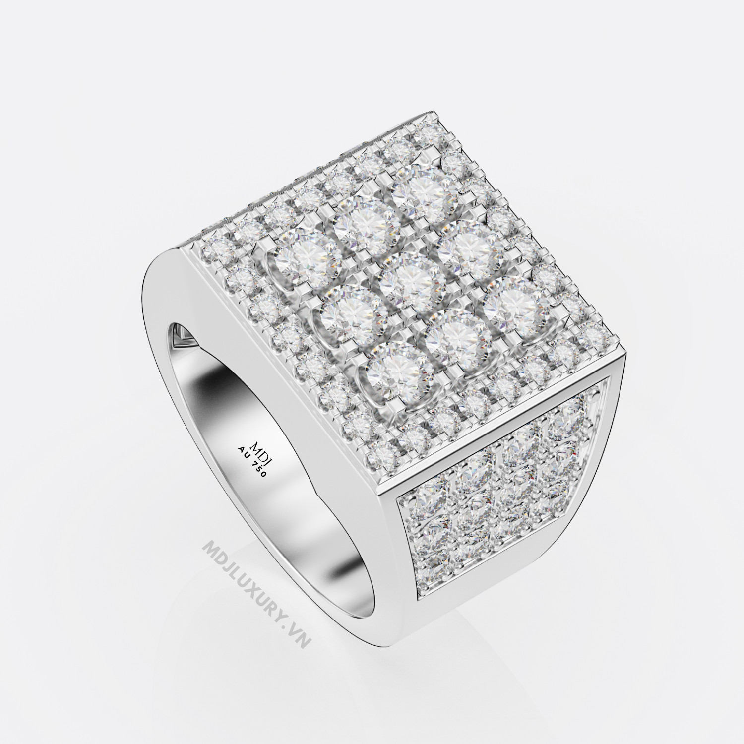 Nhẫn Nam đá đen NN200