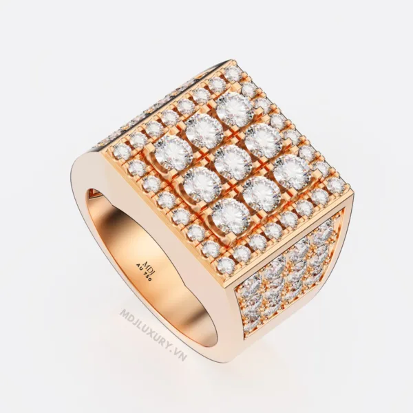 Nhẫn Nam đá đen NN200