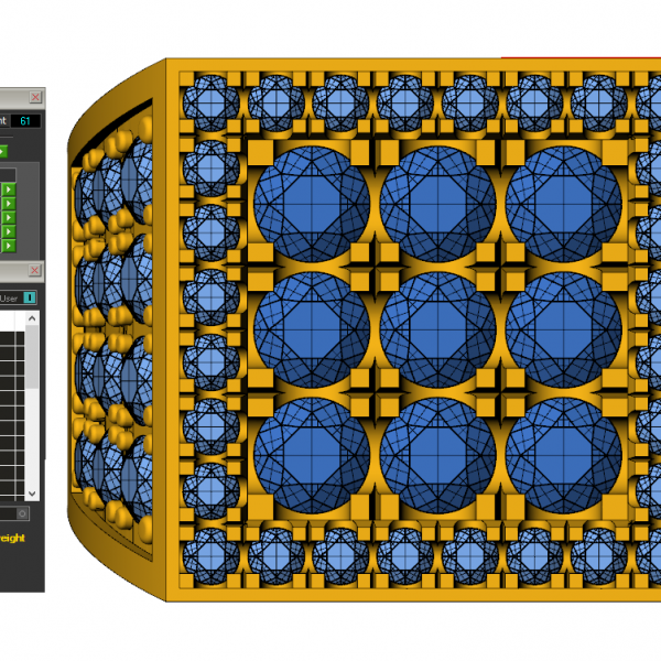 Nhẫn Nam đá đen NN200