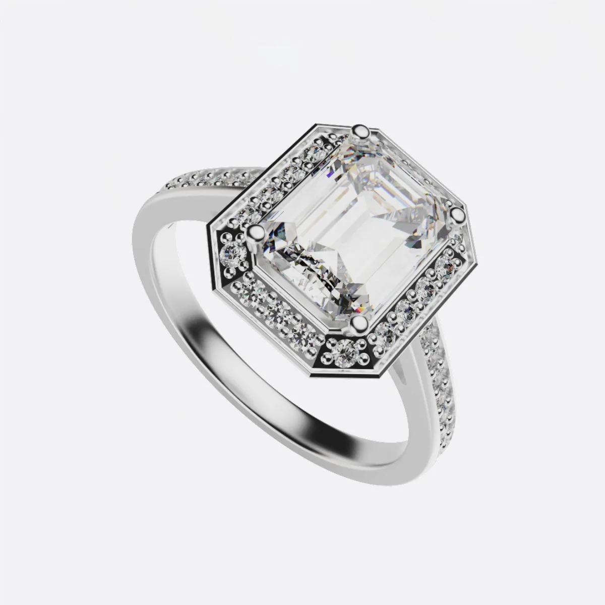Nhẫn Vàng Nữ Hà Nội - Nhẫn Đính Hôn Đá Ruby NNU64
