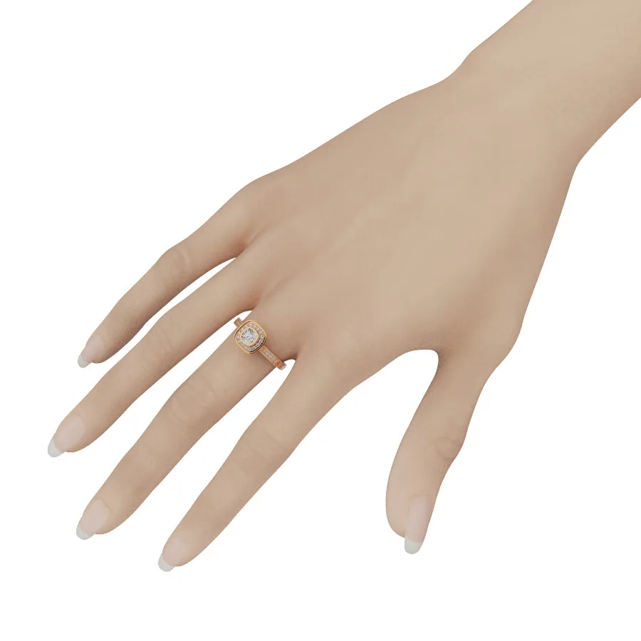 Nhẫn vàng nữ 18K - NNU66