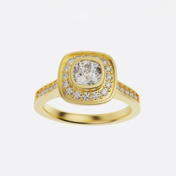 Nhẫn vàng nữ 18K - NNU66