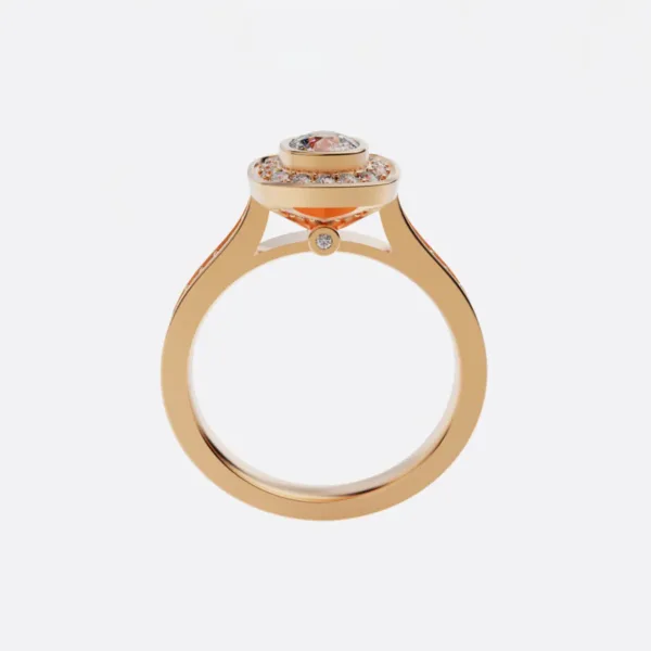 Nhẫn vàng nữ 18K - NNU66