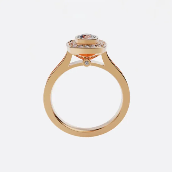 Nhẫn vàng nữ 18K - NNU66