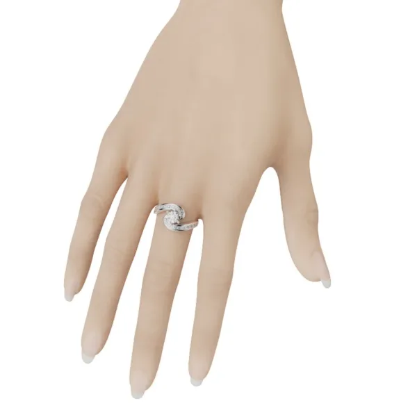 Nhẫn Kiểu Nữ Vàng 18K - Nhẫn Đính Hôn MDJ NNU67