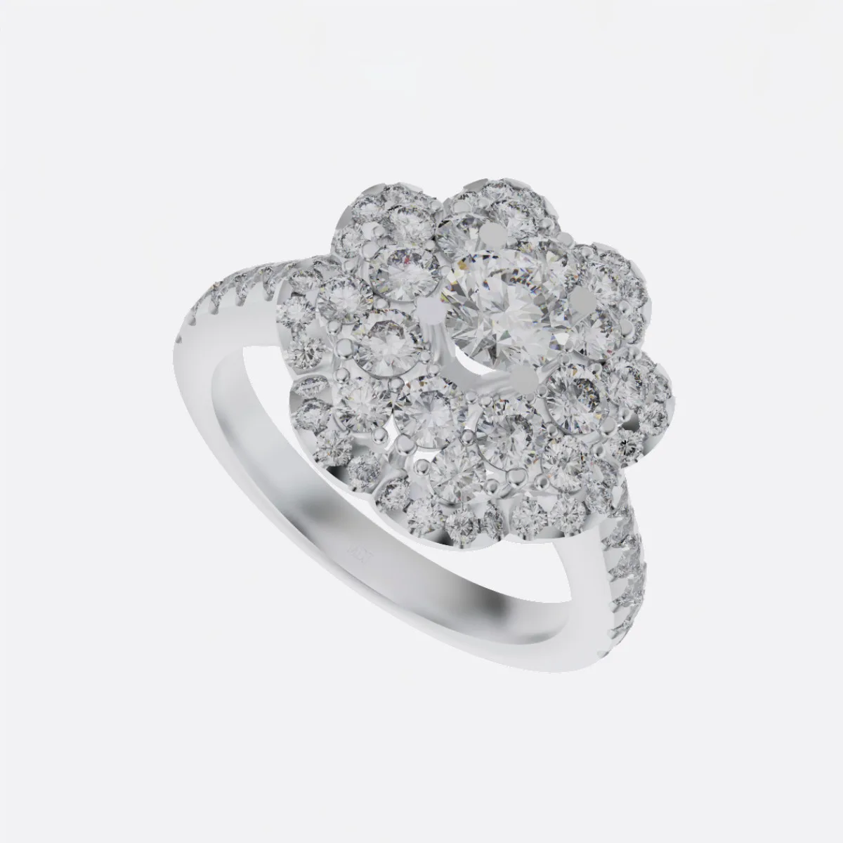 Nhẫn Vàng Nữ Đẹp - Vàng 14K, 18K MDJ NNU68