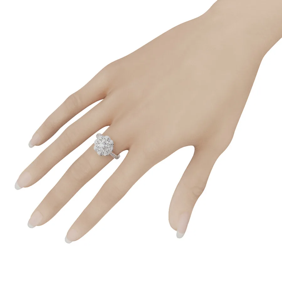 Nhẫn Vàng Nữ Đẹp - Vàng 14K, 18K MDJ NNU68