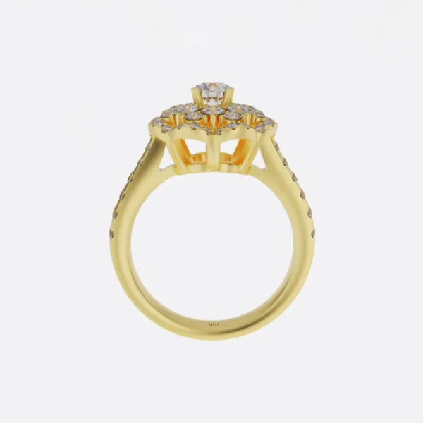 Nhẫn Vàng Nữ Đẹp - Vàng 14K, 18K MDJ NNU68