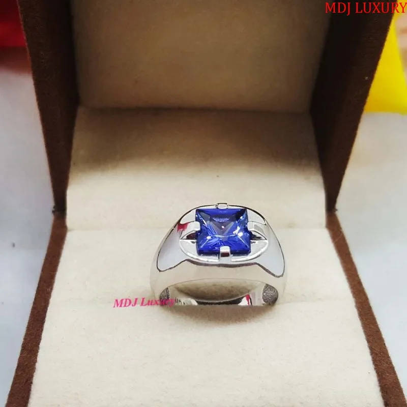 Nhẫn nam vàng trắng