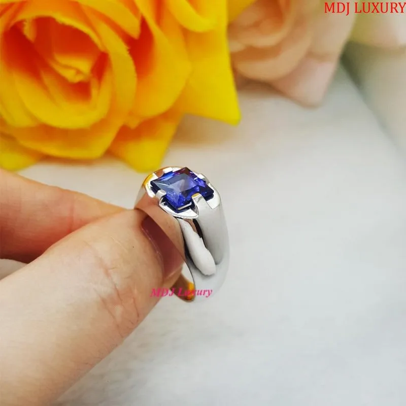 Nhẫn nam vàng trắng
