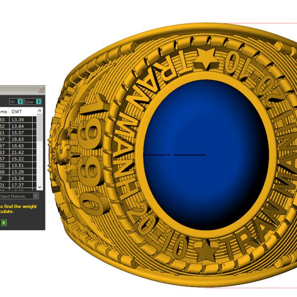 Nhẫn Kiểu Mỹ vàng 18K đá Ruby NN216