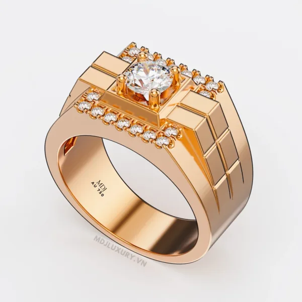 Nhẫn Vàng Ý Nam 18K  – NN241