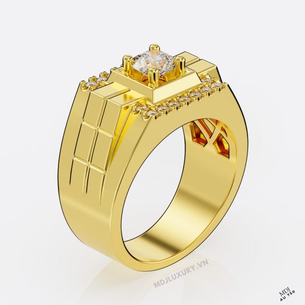 Nhẫn Vàng Ý Nam 18K  – NN241