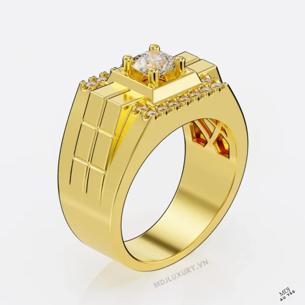Nhẫn Vàng Ý Nam 18K  – NN241