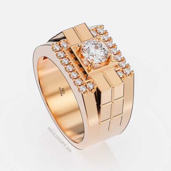 Nhẫn Vàng Ý Nam 18K  – NN241