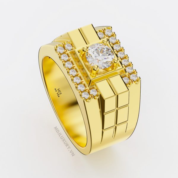 Nhẫn Vàng Ý Nam 18K  – NN241