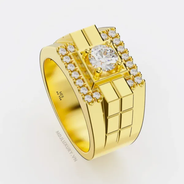 Nhẫn Vàng Ý Nam 18K – NN241