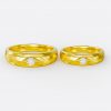 Nhẫn cưới, nhẫn cặp vàng 18k cao cấp tại MDJ Luxury NC01B
