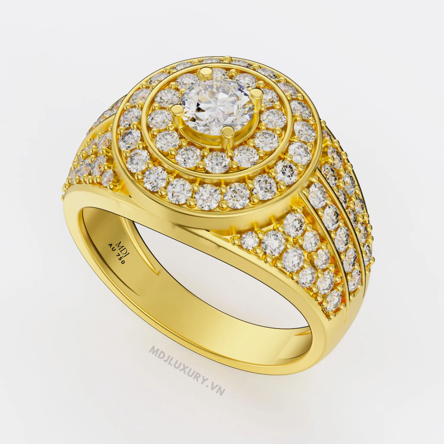 Nhẫn nam Vàng hồng – NN130